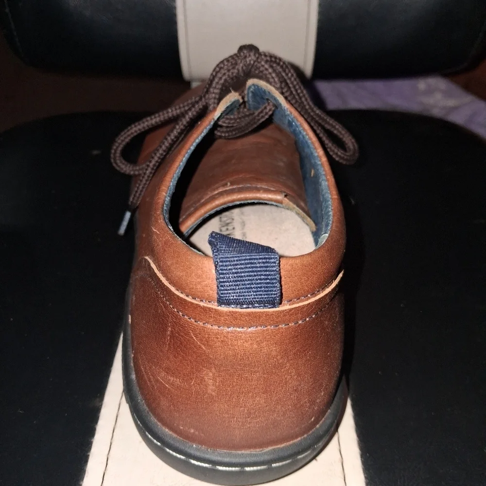 Birkenstock Men's Brown Leather Casual Shoes In A EU 43 Or US 10-10.5 Luxury